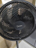 美的（Midea）【超级单品】七叶轻音立式电风扇家用柔风落地扇台式桌面小型风扇大风量节能摇头宿舍电扇 SAF30AB 实拍图