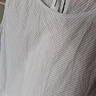 优衣库女装棉麻条纹层叠连衣裙/无袖裙子26春夏新款484787 01 乳白色 S 实拍图