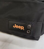JEEP男士斜挎包新款腰包外出便携包大容量通勤胸包骑行背包挎包男 黑色 实拍图