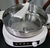 小熊（Bear）0涂层电火锅火锅专用锅电锅家用5-8个人不粘分体式可拆洗多功能蒸煮一体不锈钢电煮锅6L火锅锅60L2 实拍图