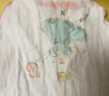 全棉时代婴儿隔汗巾纱布吸汗儿童开学幼儿园宝宝纯棉垫背小猫小鹿小鸟3条 实拍图