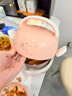 LOTOR电热饭盒自热插电保温热饭器蒸饭器上班族带饭神器办公室蒸煮可加热饭盒 1.2L 白色不锈钢煮锅款 实拍图