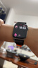 Apple/苹果 Watch S11 智能手表GPS款42毫米深空灰色铝金属表壳黑色运动型表带S/M MEUG4CH/B 实拍图