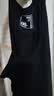 京东京造【2件装】100%棉背心男纯棉高弹力透气吸汗全棉工字背心白+黑XL 实拍图