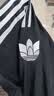 adidas三条纹短款休闲宽松高领运动夹克早秋外套女阿迪达斯三叶草 黑色   XL 实拍图