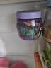 特百惠（Tupperware）迷你密封圆罐保鲜盒零食糖果防漏防潮防虫储藏收纳盒325ml 薄荷蓝325ml 实拍图