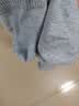 安踏（ANTA）【多双装】运动袜 男女透气跑步棉袜抗菌训练跑步短袜男袜子 【中袜2双装-快干透气】黑/灰 M（37码-42码） 实拍图