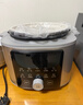 美的（Midea）【价保618】小飞侠电压力锅有钛0氟0涂层双胆高压锅5L全自动智能预约4-6人多功能一体饭煲E5825N 实拍图