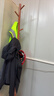 京佳宜实木衣帽架衣架落地挂衣架客厅阳台卧室衣服架三角腿立式挂包架 实拍图