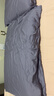 京东京造 60支长绒棉轻奢贡缎枕套 100%纯棉枕头套 48x74cm 一对装 灰蓝色 实拍图
