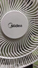美的（Midea）【幸运草安睡1S】一级能效直流变频声控电风扇家用遥控卧室静音落地扇台式桌面抗菌大风力转页扇 实拍图