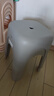 禧天龙塑料凳子家用浴室加厚防滑凳换鞋凳餐椅小板凳冰河灰D-2133 实拍图