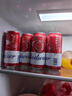 百威【梅西同款】经典红罐啤酒450mL 18罐整箱装喜宴端午送礼 实拍图