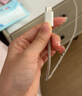 倍思苹果充电线双头type-c数据线PD100W适用iPhone17Promax/16e/15手机Mac电脑iPad华为荣耀小米2m白 实拍图
