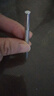 皮带冲孔器皮革打孔器冲子圆冲头香菇椴木表带开孔工具家用手动小 银色3.5mm-1支 实拍图