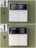 优智者彩屏智能开关B17MAX 单路LED负载800W 零火双开 AG玻璃面板 白色 实拍图