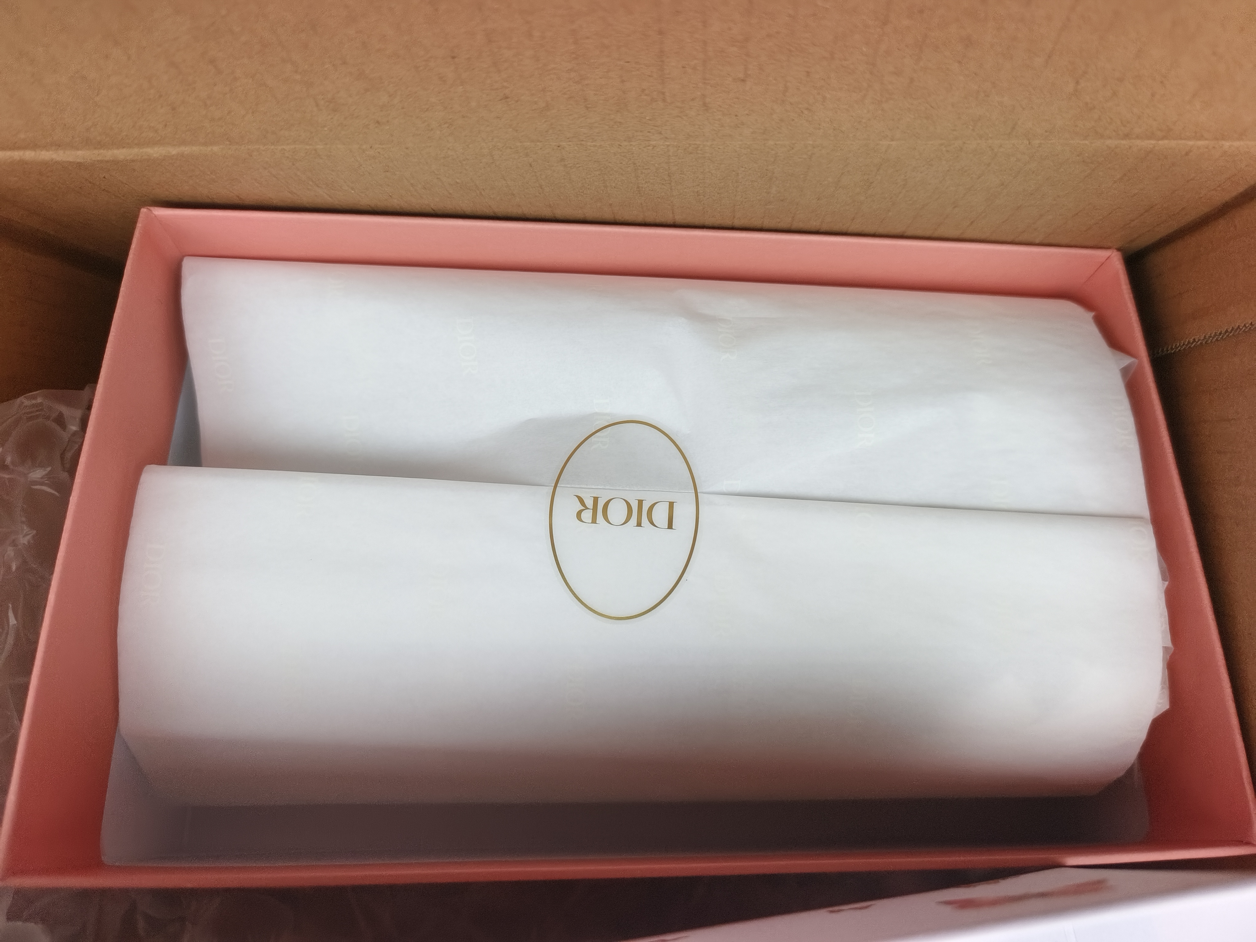 迪奥Dior气垫口红礼盒装(丝绒999+亮泽0N)滋润显色 生日礼物送女友 实拍图