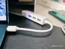 宏碁（acer）USB转网口分线器拓展RJ45网线接口HUB转换器 笔记本电脑台式机以太网口转接头扩展坞 实拍图