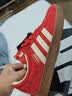 adidas「T头鞋」VL COURT复古休闲板鞋德训鞋男女阿迪达斯轻运动   浅猩红/暖香草色/黄色 (推荐女生买小半码)   42 实拍图