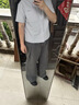 网易严选超值T3.0 男女同款纯棉短袖T恤 100%新疆棉圆领内搭 10A抗菌 短袖款-质感黑 【棉柔T3.0升级】 XL 建议175-180CM，155-175斤 实拍图