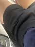 拉夏贝尔冰丝运动短裤女外穿夏季薄款宽松阔腿花苞五分裤子 藏青色 XL 实拍图