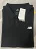 NEW BALANCEPOLO衫男款简约T恤百搭运动秋季短袖MT51519 黑色  XL 实拍图