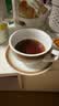 CLITON陶瓷咖啡杯专业大口拉花杯奶泡杯艺术拿铁杯压纹杯泽田杯一杯一碟 实拍图