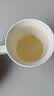陶相惠茶杯陶瓷带盖开会杯子家用350ml办公茶杯商务会议杯办公水杯玉莲 实拍图