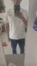 真维斯（Jeanswest）纯棉内搭打底衫女夏季宽松高级感上衣服慵懒风休闲圆领短袖t恤女 实拍图