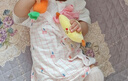 奕思瑞婴儿防惊跳手握胡萝卜新生儿安抚玩具宝宝可啃咬毛绒玩偶哄睡神器 实拍图