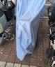 仟居佳 电动车防雨罩车罩全罩套电瓶车挡雪遮雨踏板摩托车防晒防水车罩 -淡蓝色-M码+收纳袋 实拍图