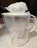 碧然德（BRITA）过滤净水器 家用滤水壶 净水壶 Marella 海洋系列白+专家版滤芯12枚（含附件） 实拍图