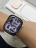 Apple/苹果 Watch S11 智能手表GPS款46毫米玫瑰金色铝金属表壳淡桃粉色运动型表带M/L MEVU4CH/B 实拍图