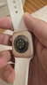 Apple/苹果 Watch S11 智能手表GPS款46毫米玫瑰金色铝金属表壳淡桃粉色运动型表带S/M MEVT4CH/B 实拍图