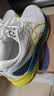 亚瑟士ASICS跑步鞋男鞋稳定运动鞋透气支撑舒适跑鞋 GEL-KAYANO 30 白色/黄色 40 实拍图