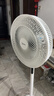 美的（Midea）【飓风节能】七叶柔风立式电风扇/家用轻音落地扇/台式小型风扇/大风力遥控定时摇头风扇 SAH35BSJ 实拍图