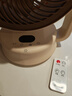 艾美特（AIRMATE）【热销爆款】】空气循环扇桌面电风扇台式家用办公室宿舍床上直流节能享轻音插电充户外露营风扇 【升级遥控款】麦芽金 实拍图