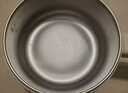 美的（Midea）电煮锅 宿舍小锅 不锈钢小电锅 学生寝室一体泡面火锅 多功能电热锅 0涂层小型1-2人用 XZE1611 实拍图