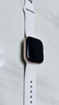 Apple/苹果 Watch S11 智能手表GPS款42毫米玫瑰金色铝金属表壳淡桃粉色运动型表带S/M MEUN4CH/B 实拍图