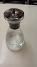 NAPPA 手工雕刻 凉水壶冷水壶玻璃水壶双层水杯茶杯饮料杯子咖啡杯套装 【透明】锥形壶 单壶 1400ml 实拍图