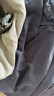 杰克·琼斯（JACK&JONES）26年男装四季打底T恤男士凉感透气多色情侣款短袖t恤水洗不易走形 黑色E43 M 175 实拍图