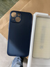 奶小鸭 适用苹果13mini手机壳 iphone13mini保护套镜头全包超薄透明磨砂防摔软壳男女款 海蓝色 实拍图