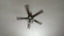 V-POWER美式风扇灯餐厅吊扇灯直叶扇客厅家用复古电扇灯一体带灯风扇吊灯 52寸-LED/5灯 变频+摇控 实拍图