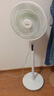 美的（Midea）【幸运草安睡1S】一级能效直流变频声控电风扇家用遥控卧室静音落地扇台式桌面抗菌大风力转页扇 实拍图