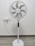美的（Midea）【闪拆系列】一键闪电拆装直流变频家用语音电风扇一级能效轻音落地扇大风力卧室立式电扇SDJ30BC 实拍图
