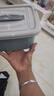 塑料收纳箱家用加大容量整理储物箱子多功能装衣服玩具收纳盒 北欧蓝专享 24*18*14cm 【不带轮】 实拍图