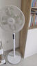 美的（Midea）【幸运草安睡1S】一级能效直流变频声控电风扇家用遥控卧室静音落地扇台式桌面抗菌大风力转页扇 实拍图