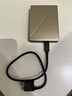 西部数据（WD）移动硬盘6TB type-c Ultra系列 2.5英寸 金 机械硬盘 笔记本电脑外接加密兼容Mac 大容量家庭存储 实拍图