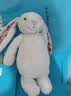 Jellycat害羞乳白色邦尼兔动物毛绒玩偶安抚玩偶娃娃送礼生日礼物 害羞银色邦尼兔 Medium 实拍图
