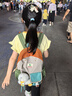 SHUKIKU乐兜兜儿童公仔双肩包幼儿园书包小学生防泼水背包 番茄奶黄M 实拍图